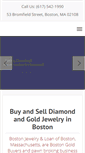 Mobile Screenshot of bostonjewelry-loan.com